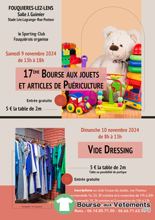 Photo de la bourse aux vêtements 17ème bourse au jouets et articles de puériculture