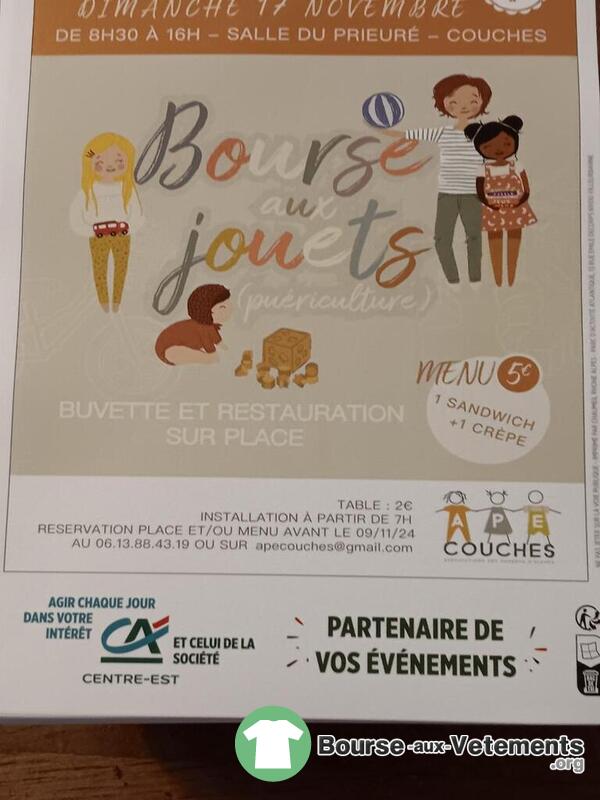 2 eme Bourse aux jouets APE Couches