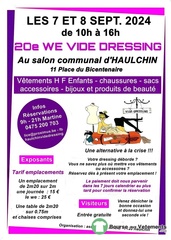 Photo de la bourse aux vêtements 20eme we vide dressing haulchin