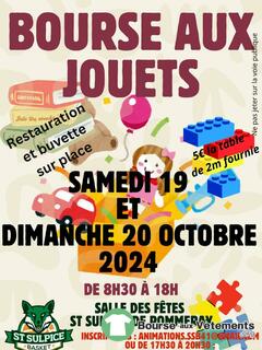 Photo de la bourse aux vêtements 2ème bourse aux jouets de saint sulpice basket