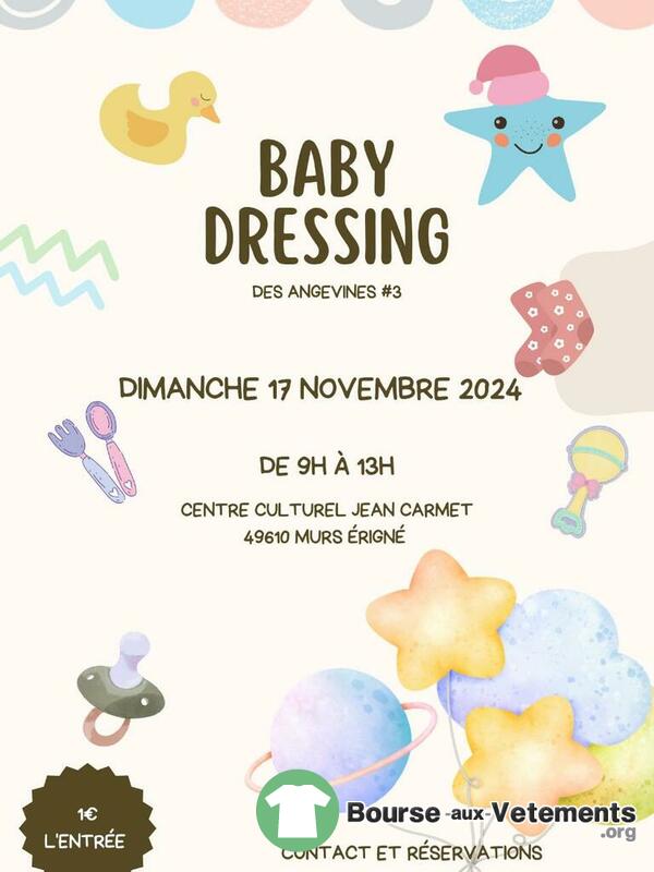 Baby dressing des angevines