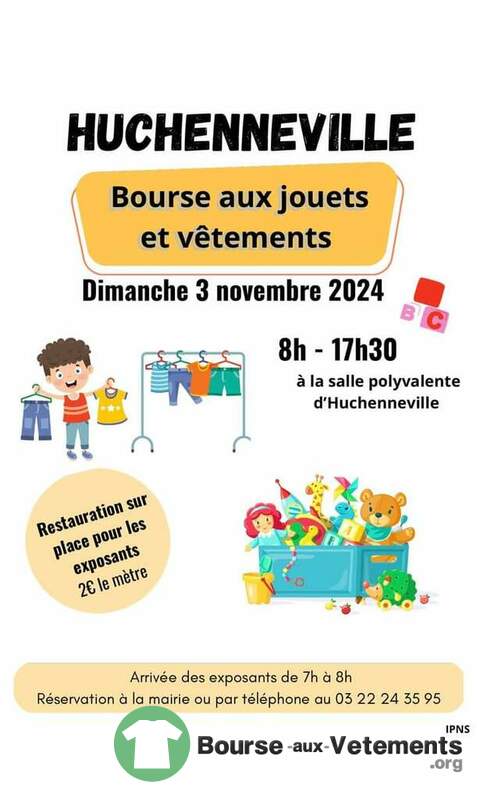 Bourse au jouets et vêtements