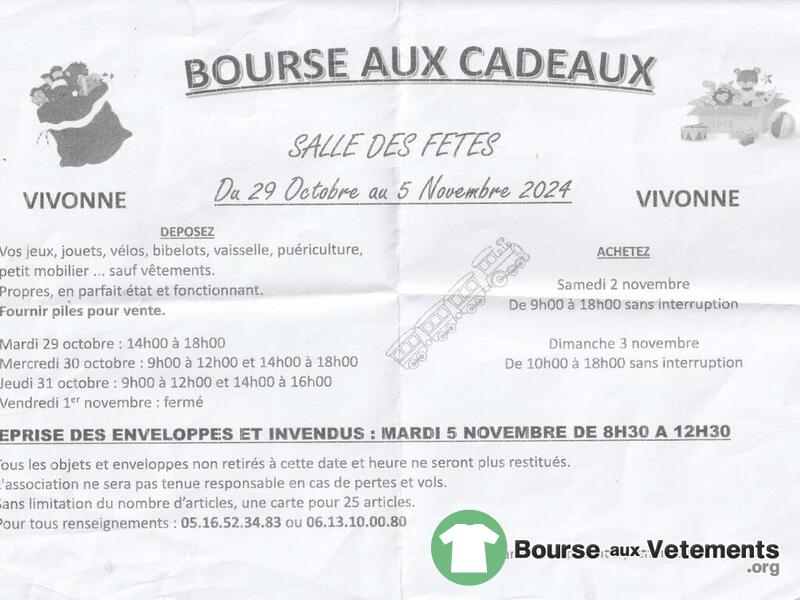 bourse aux cadeaux