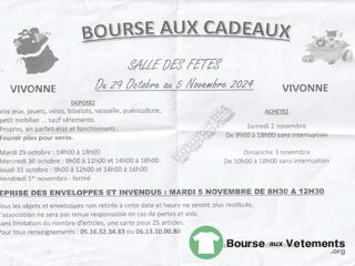 Photo de la bourse aux vêtements bourse aux cadeaux