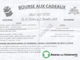 Photo bourse aux cadeaux à Vivonne