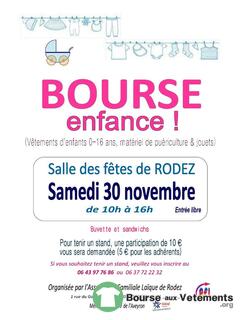 Bourse enfance d'automne