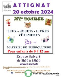 Photo de la bourse aux vêtements Bourse jeux jouets vêtements 0-12 ans, matériel puériculture