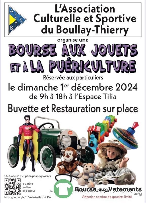 bourse aux jouet et à la puériculture