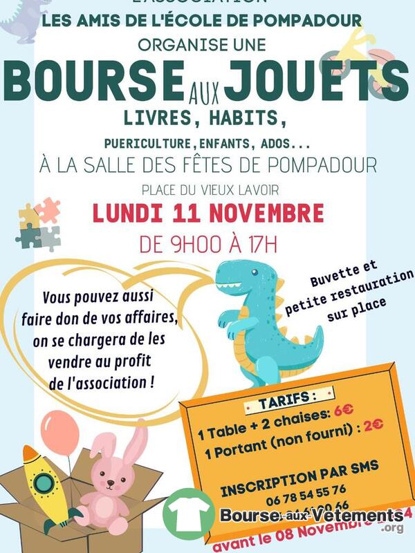 Bourse aux jouets