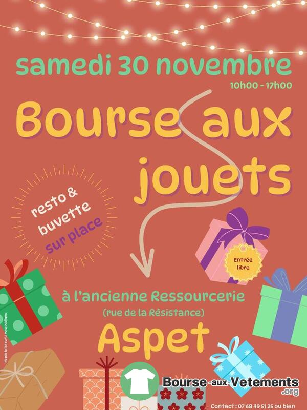 Bourse aux jouets