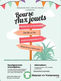 Bourse aux jouets