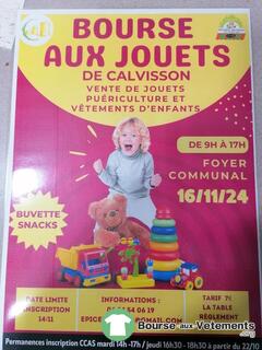 Photo de la bourse aux vêtements Bourse aux jouets