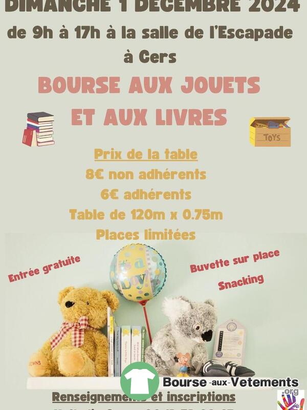 Bourse aux jouets