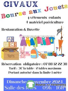 Photo de la bourse aux vêtements bourse aux jouets