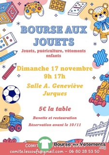 Photo de la bourse aux vêtements Bourse aux jouets