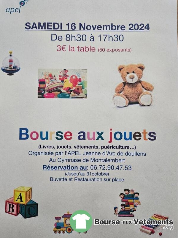 Bourse aux jouets