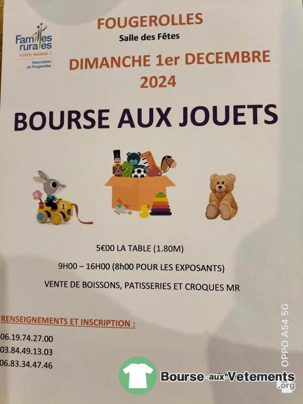 Bourse aux jouets