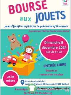 Bourse aux jouets