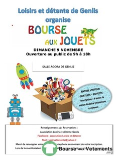 Photo de la bourse aux vêtements Bourse aux jouets