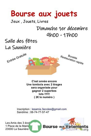 Bourse aux jouets