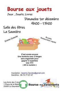 Bourse aux jouets