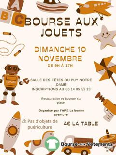 Photo de la bourse aux vêtements Bourse aux jouets