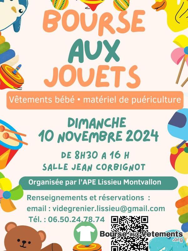 Bourse aux jouets