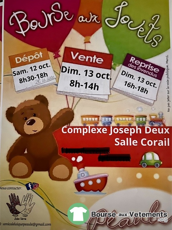 Bourse aux jouets