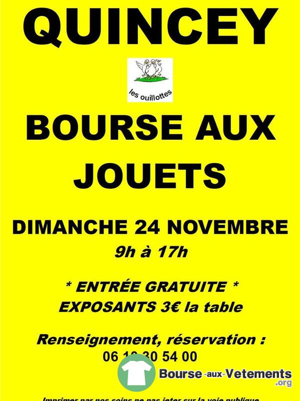 Bourse aux jouets