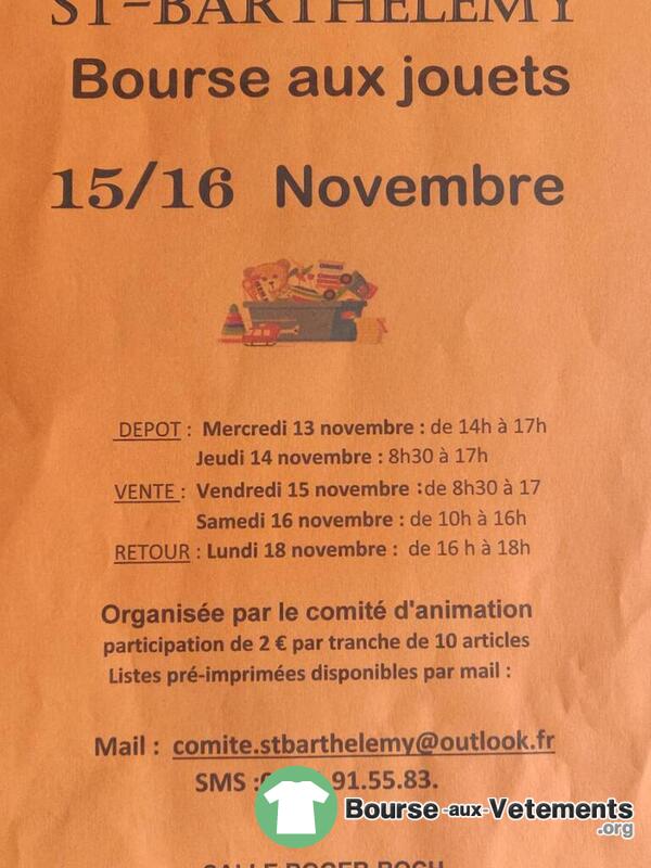 Bourse aux jouets