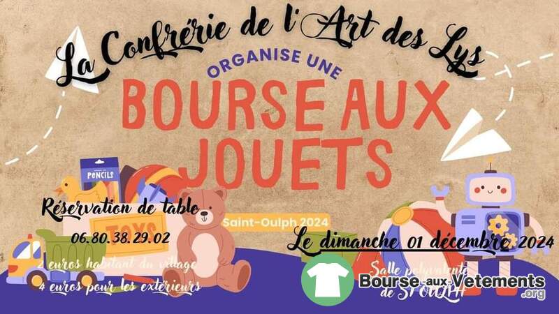 Bourse aux jouets