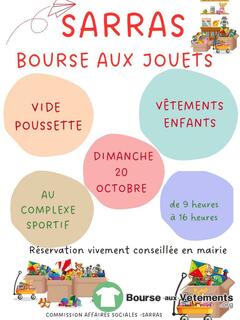 Photo de la bourse aux vêtements Bourse aux jouets