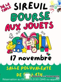 Photo de la bourse aux vêtements Bourse aux jouets