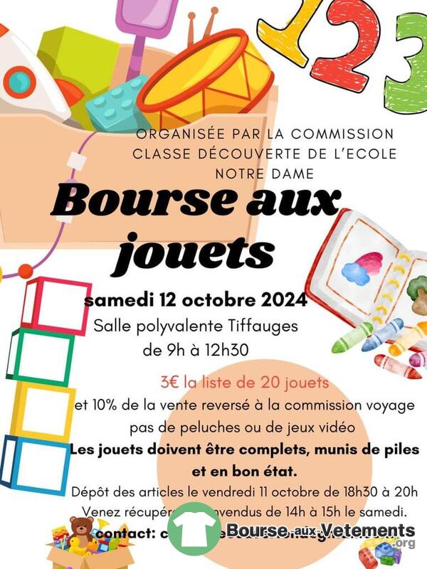 Bourse aux jouets