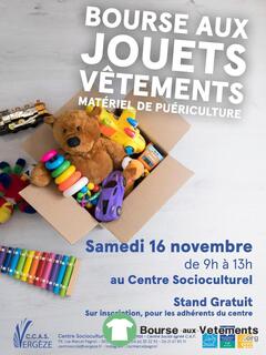 Photo de la bourse aux vêtements Bourse aux jouets