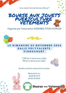 Photo de la bourse aux vêtements Bourse aux jouets