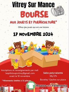 Photo de la bourse aux vêtements Bourse aux jouets