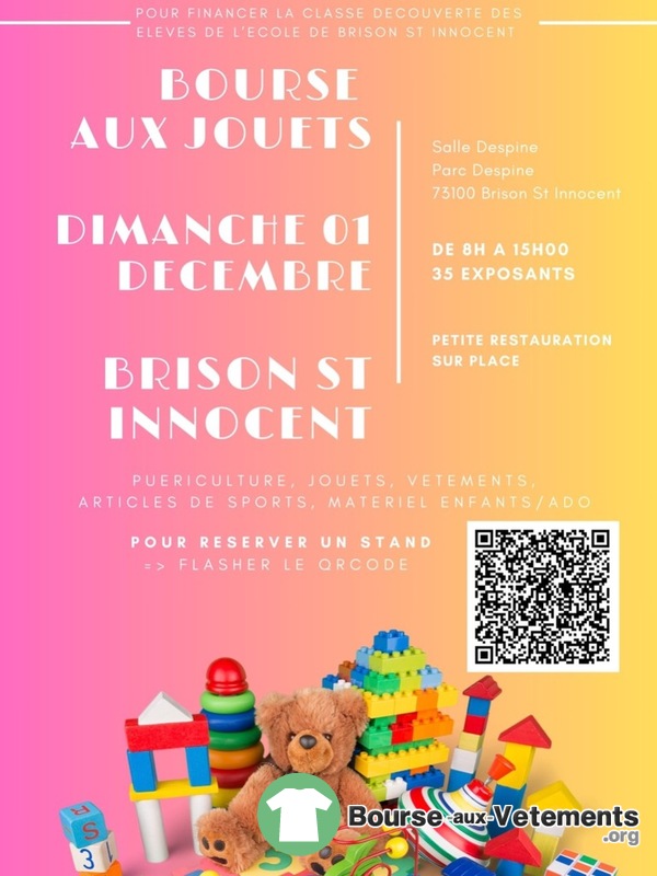 Bourse aux jouets à Brison St Innocent