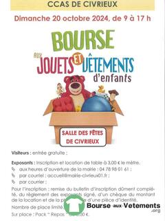 Photo de la bourse aux vêtements Bourse aux jouets de Civrieux