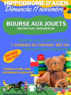 Photo de la bourse aux vêtements BOURSE AUX JOUETS - Courses Hippiques