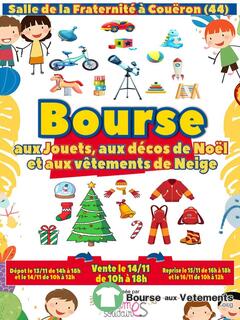 Photo de la bourse aux vêtements Bourse aux jouets, décos de Noël et vêtements de neige