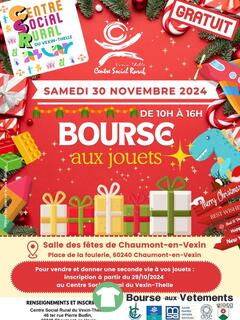 Bourse aux jouets du Centre Social Rural du Vexin Thelle