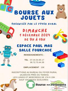 Bourse aux Jouets du Foyer Rural