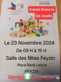 Bourse aux jouets du Secours Populaire