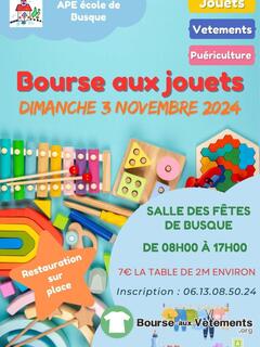 Photo de la bourse aux vêtements Bourse aux jouets école de Busque