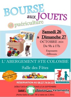 Photo de la bourse aux vêtements Bourse aux jouets et article de puériculture