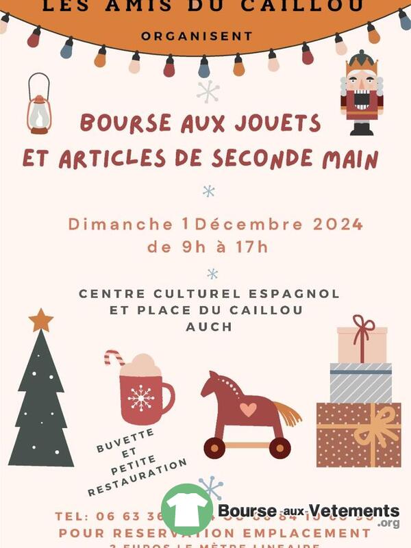 Bourse aux Jouets et articles de seconde main