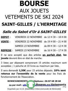 Bourse aux Jouets et articles de Ski