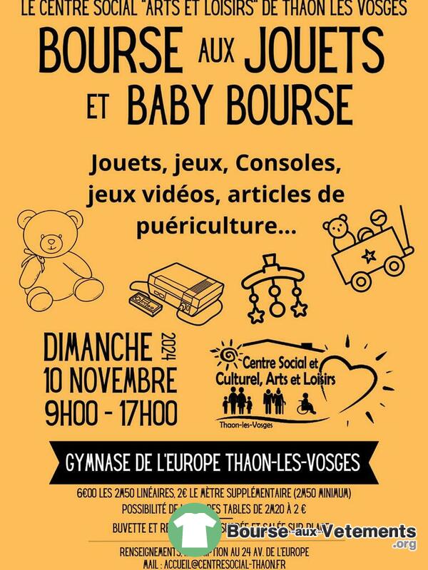 Bourse aux jouets et baby bourse