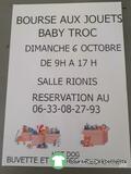 bourse aux jouets et baby troc